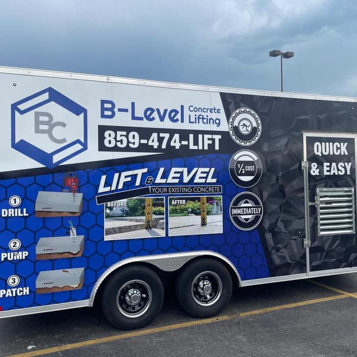 B-Level Concrete Lifting LLC — customer photo