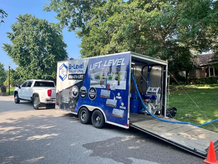B-Level Concrete Lifting LLC — customer photo