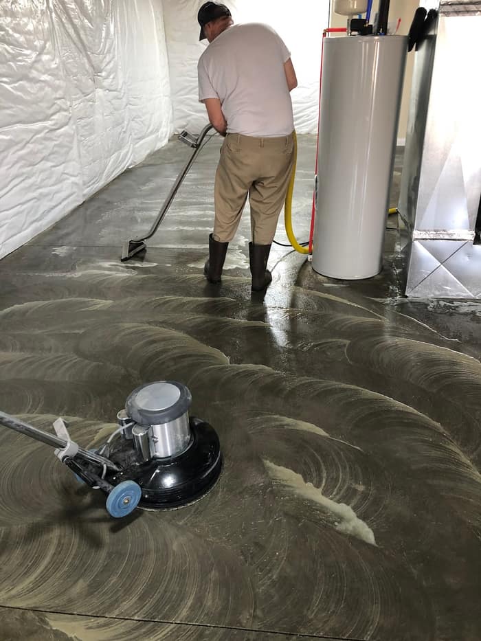 Custom Concrete Coatings — customer photo