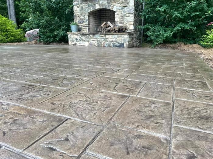 Custom Concrete Finishes — customer photo
