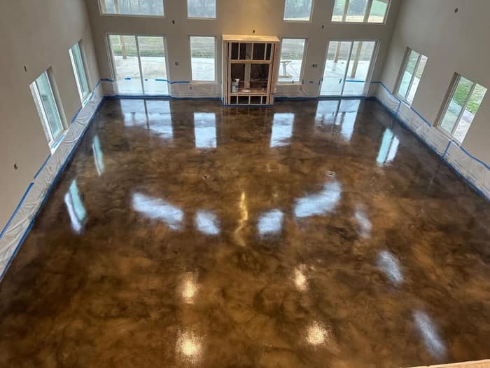 Custom Concrete Finishes — customer photo
