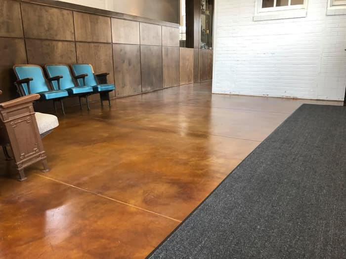 Custom Concrete Finishes — customer photo