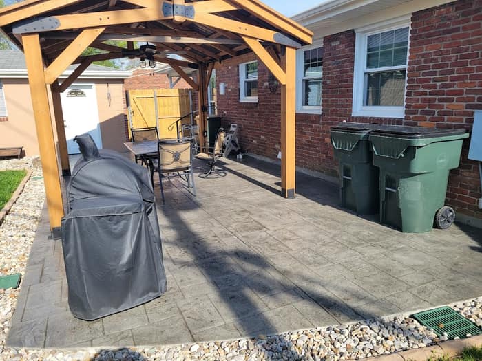 Custom Concrete Finishes — customer photo