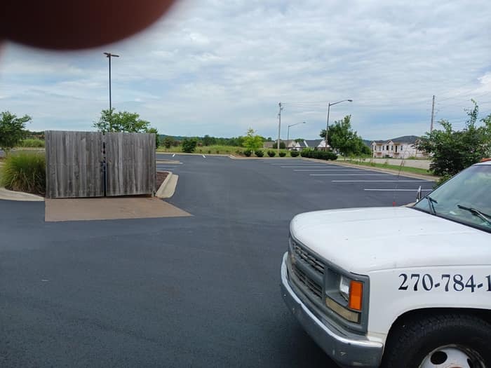 D&D Sealing and Striping — customer photo
