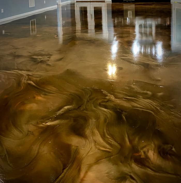 Unique Concrete Epoxy — customer photo