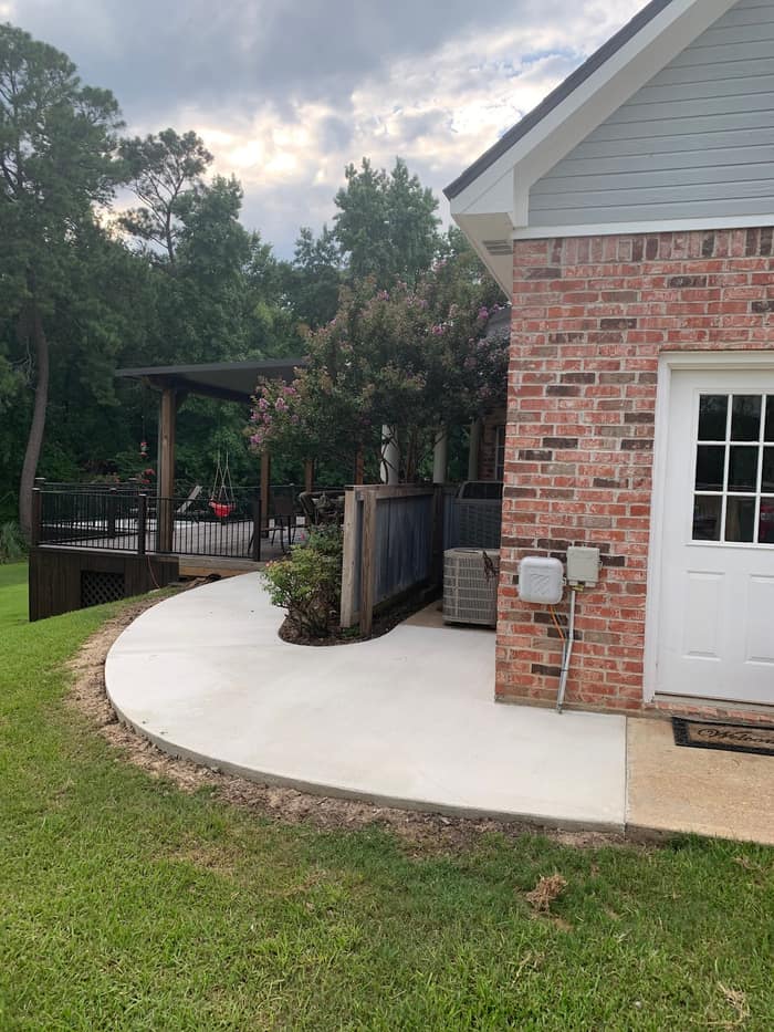 Caddo Concrete — customer photo