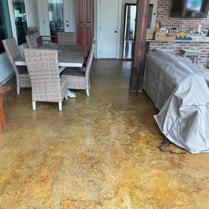 Concrete Makeover — customer photo