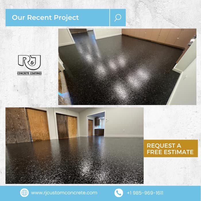 R&J Concrete Coatings — customer photo
