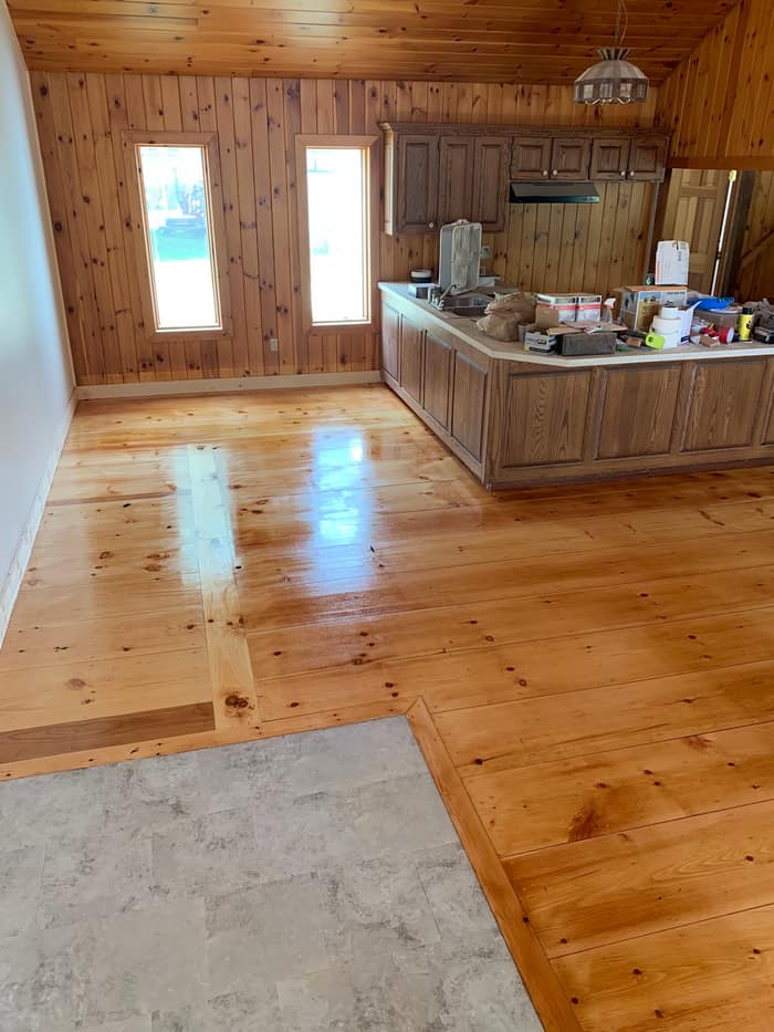 E.D. Hardwood Floor & Sanding — customer photo