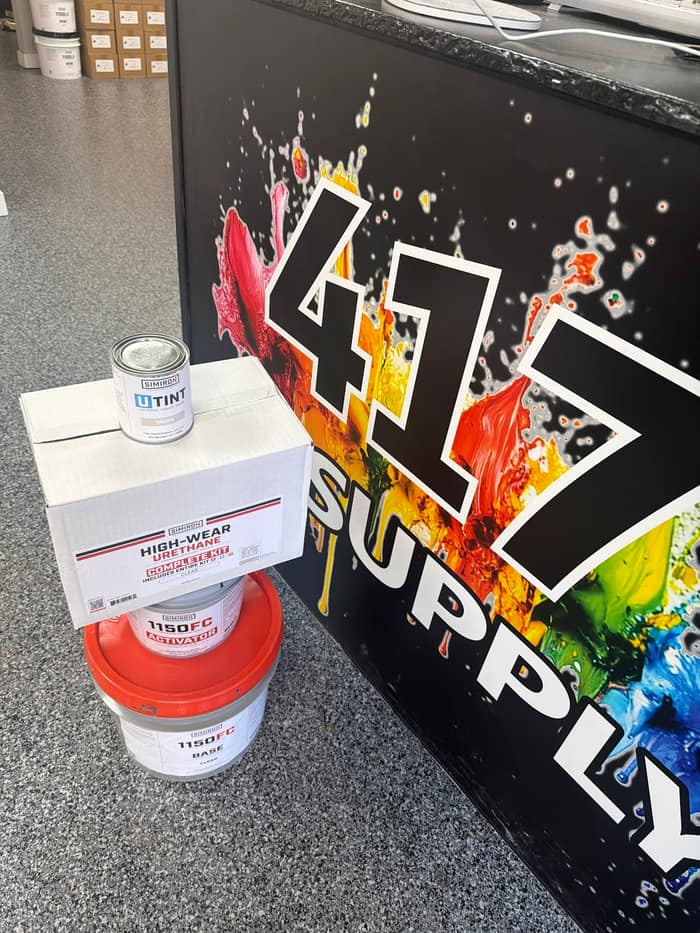 417 Epoxy Supply Co. — customer photo