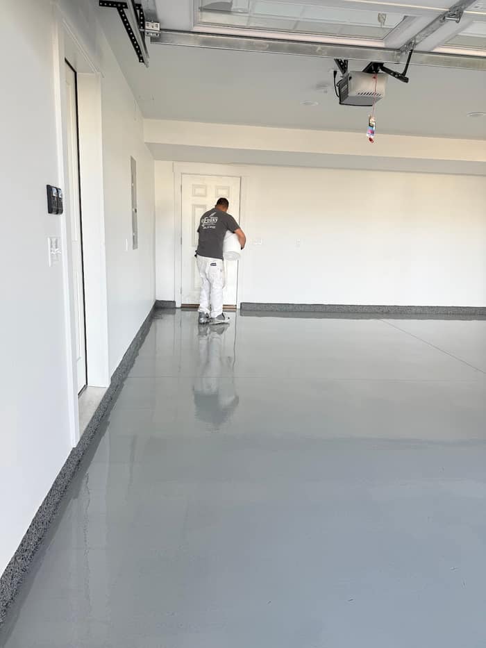 Ultimate Epoxy Solution Floor — customer photo