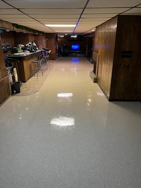 Concrete Floor Treatment and Polishing — customer photo