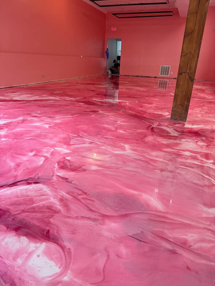 Diamond Coatings Epoxy floors — customer photo