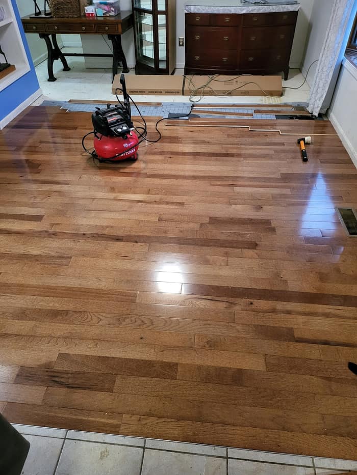 Square and Compass Flooring — customer photo