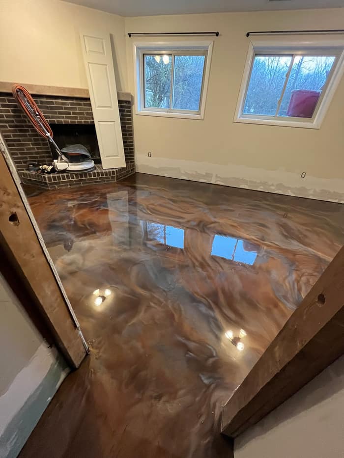 Supreme Creations Floor Coatings — customer photo