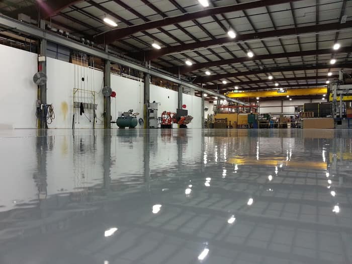 TJB INDUSTRIES LLC Concrete polishing and Epoxy floor coatings — customer photo