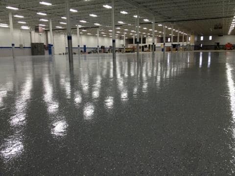 TJB INDUSTRIES LLC Concrete polishing and Epoxy floor coatings — customer photo