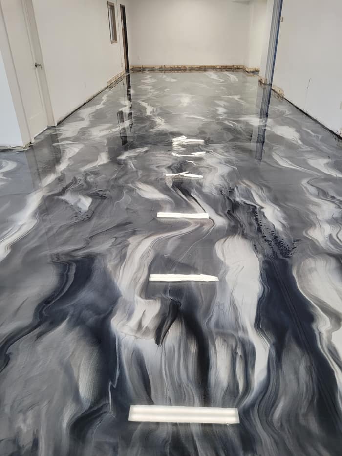 Word of Mouth Epoxy & Metallic Flooring — customer photo