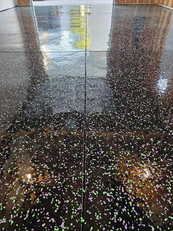 Word of Mouth Epoxy & Metallic Flooring — customer photo