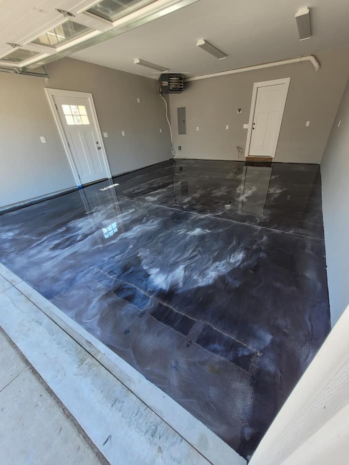 Word of Mouth Epoxy & Metallic Flooring — customer photo