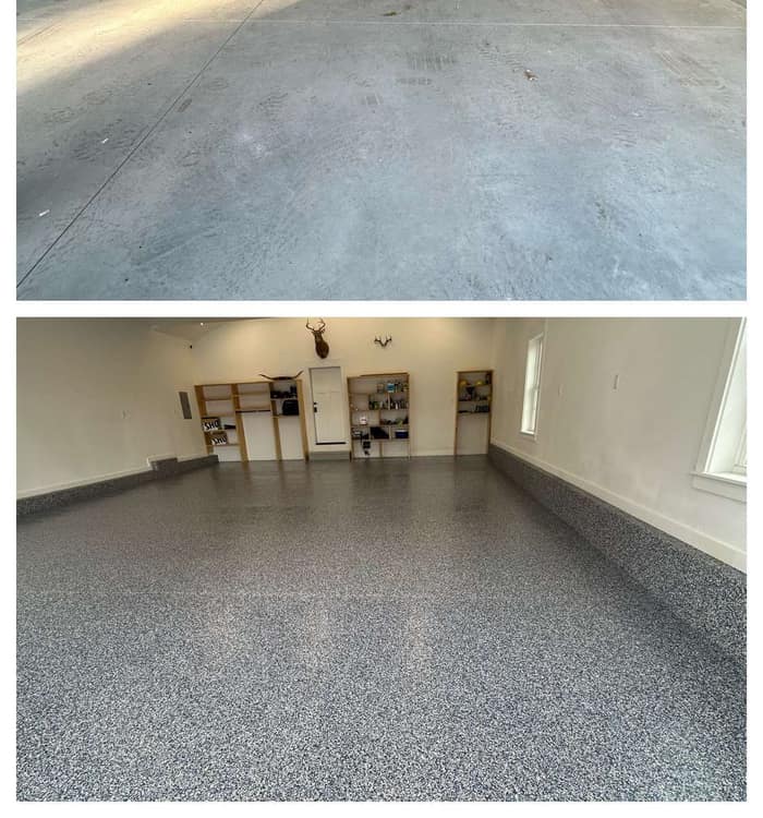 South Metro Garage Coatings — customer photo