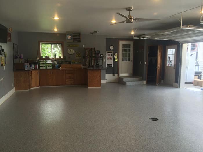 Superior Garage Floor — customer photo