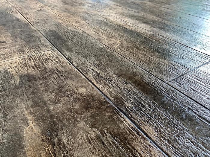 Decorative Concrete Designs — customer photo