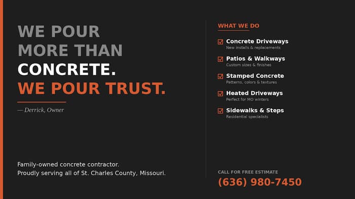 Concrete Contractors — customer photo