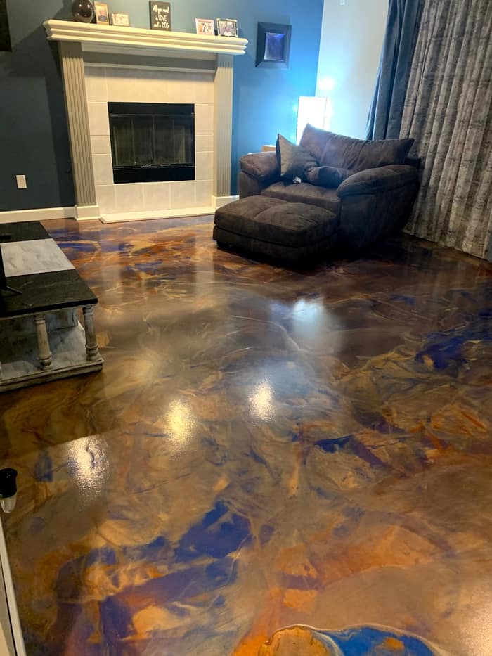 Epoxy Flooring Kansas City — customer photo