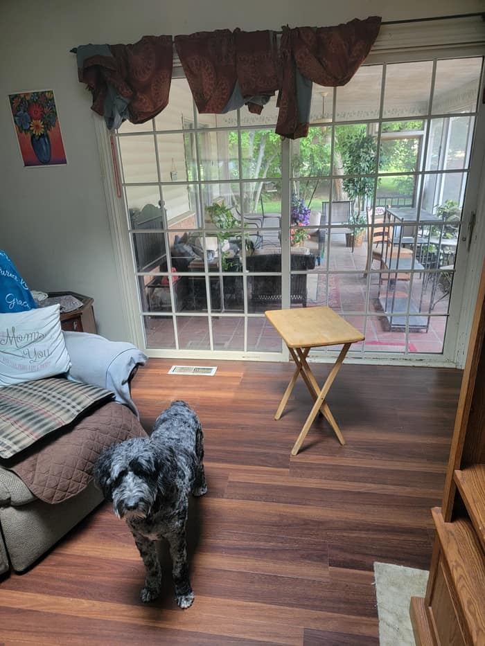 Refloor — customer photo