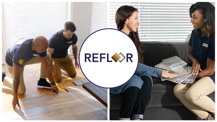 Refloor — customer photo