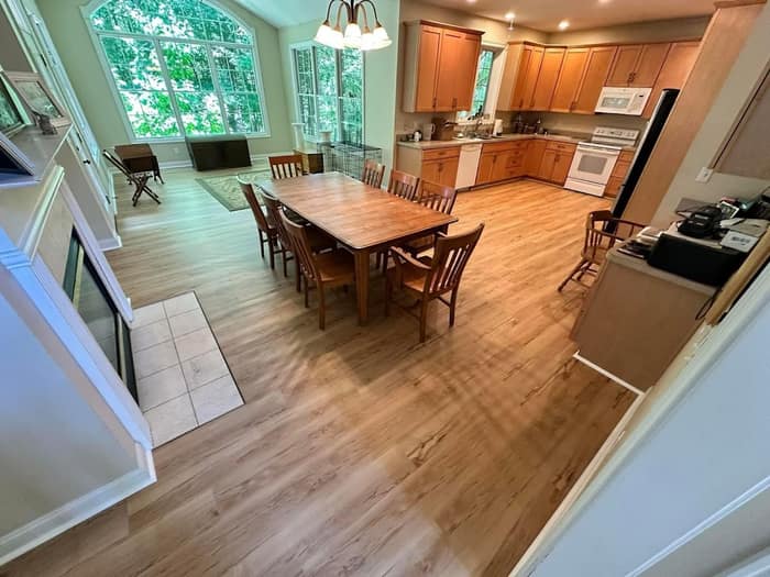 Refloor — customer photo