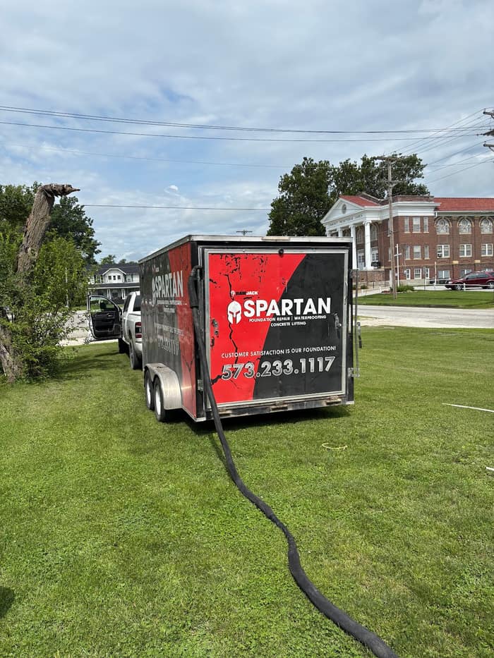 Spartan Ram Jack Foundation Repair & Waterproofing — customer photo
