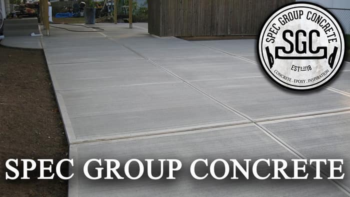 Spec Group Concrete — customer photo