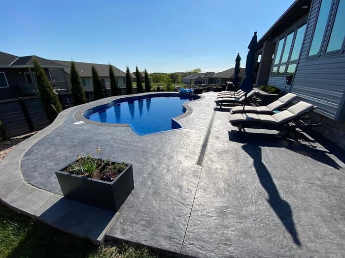 Millennium Decorative Concrete — customer photo