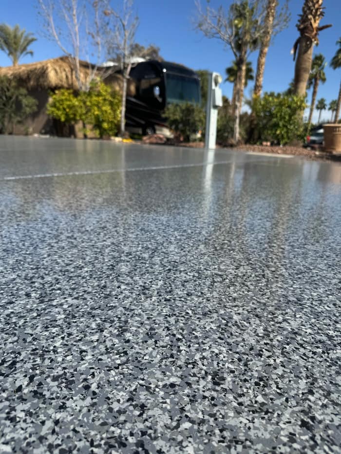 Creative Coatings - Las Vegas Decorative Concrete — customer photo