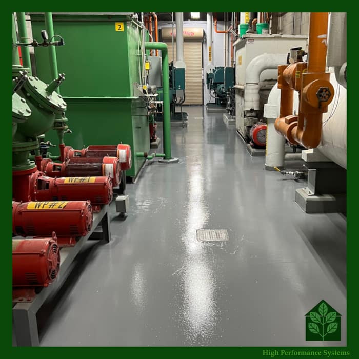 High Performance Systems-Epoxy Floor Contractor — customer photo