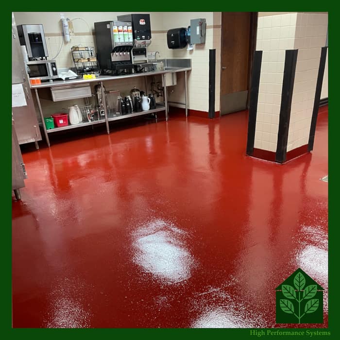 High Performance Systems-Epoxy Floor Contractor — customer photo