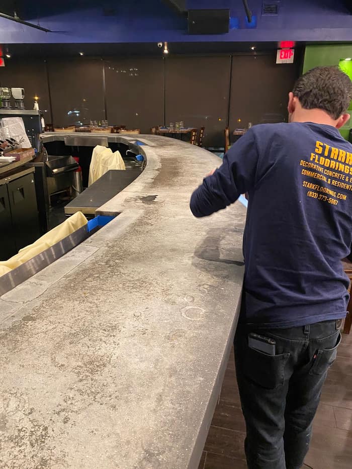 Stark Floorings - Polished Concrete Stamp Concrete Epoxy Floors — customer photo