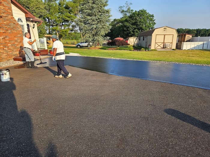 Vitos Asphalt Seal Coating — customer photo