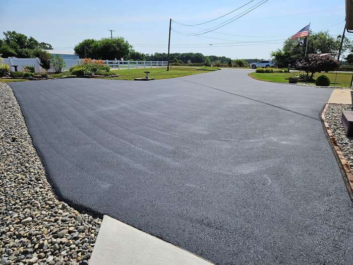 Vitos Asphalt Seal Coating — customer photo