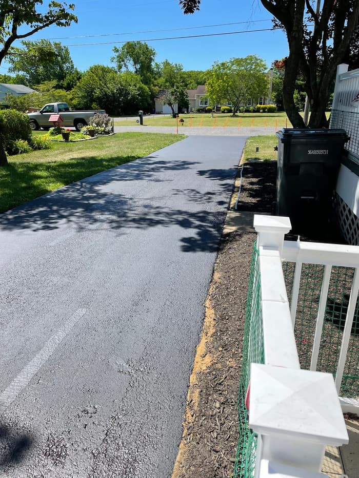 Vitos Asphalt Seal Coating — customer photo