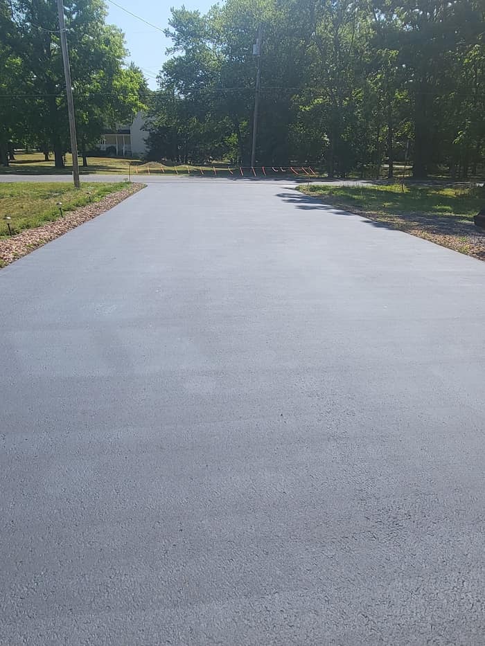 Vitos Asphalt Seal Coating — customer photo