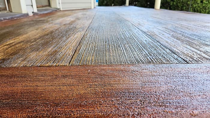 Concrete Makeover — customer photo