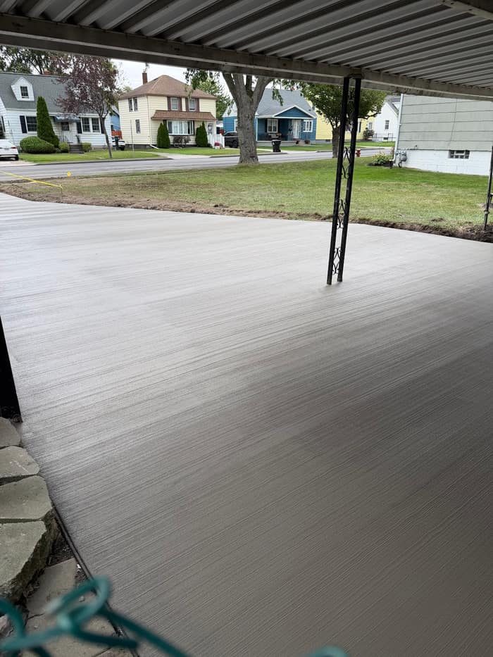 Dentico's Concrete Construction Inc. — customer photo
