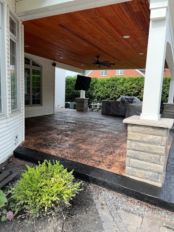 Dentico's Concrete Construction Inc. — customer photo
