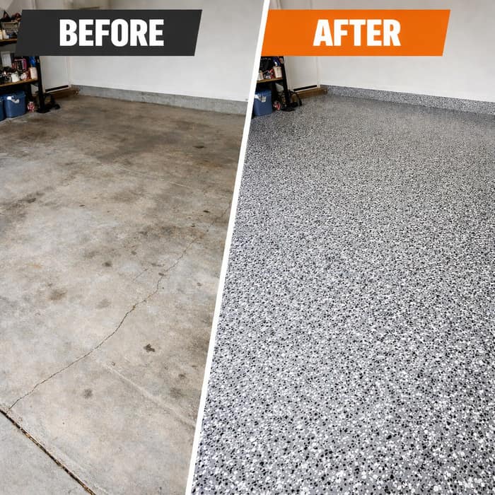 R&R Painting & concrete coatings — customer photo