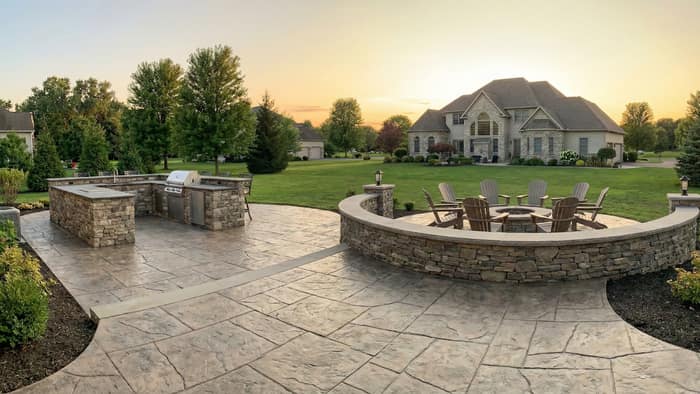 Rochester Decorative Concrete — customer photo