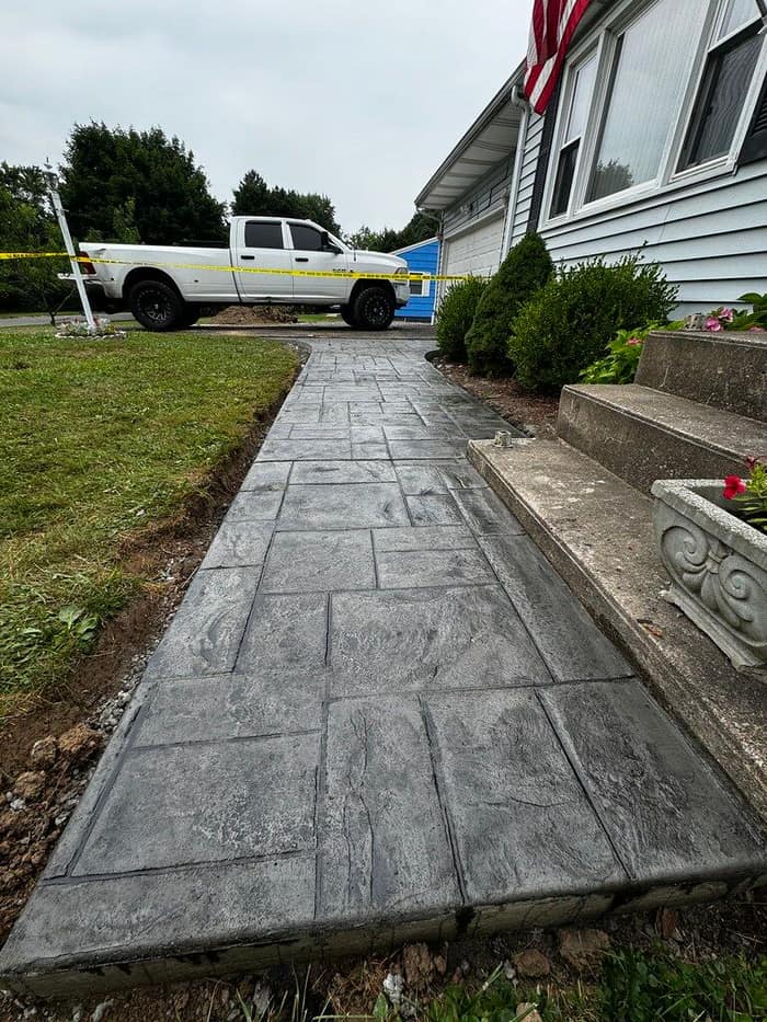Rochester Decorative Concrete — customer photo
