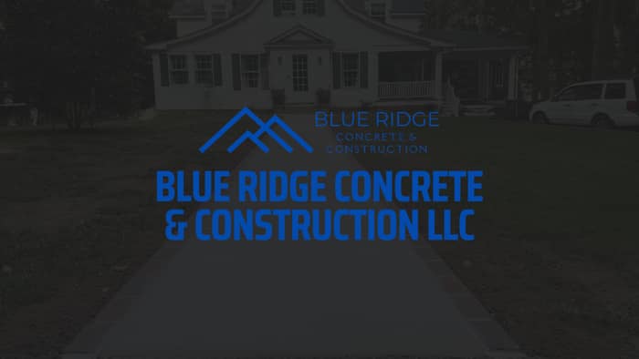 Blue Ridge Concrete & Construction LLC — customer photo